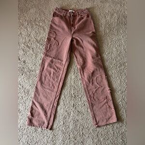 Women’s PacSun Flower Patch 90’s Boyfriend High Rise Jeans